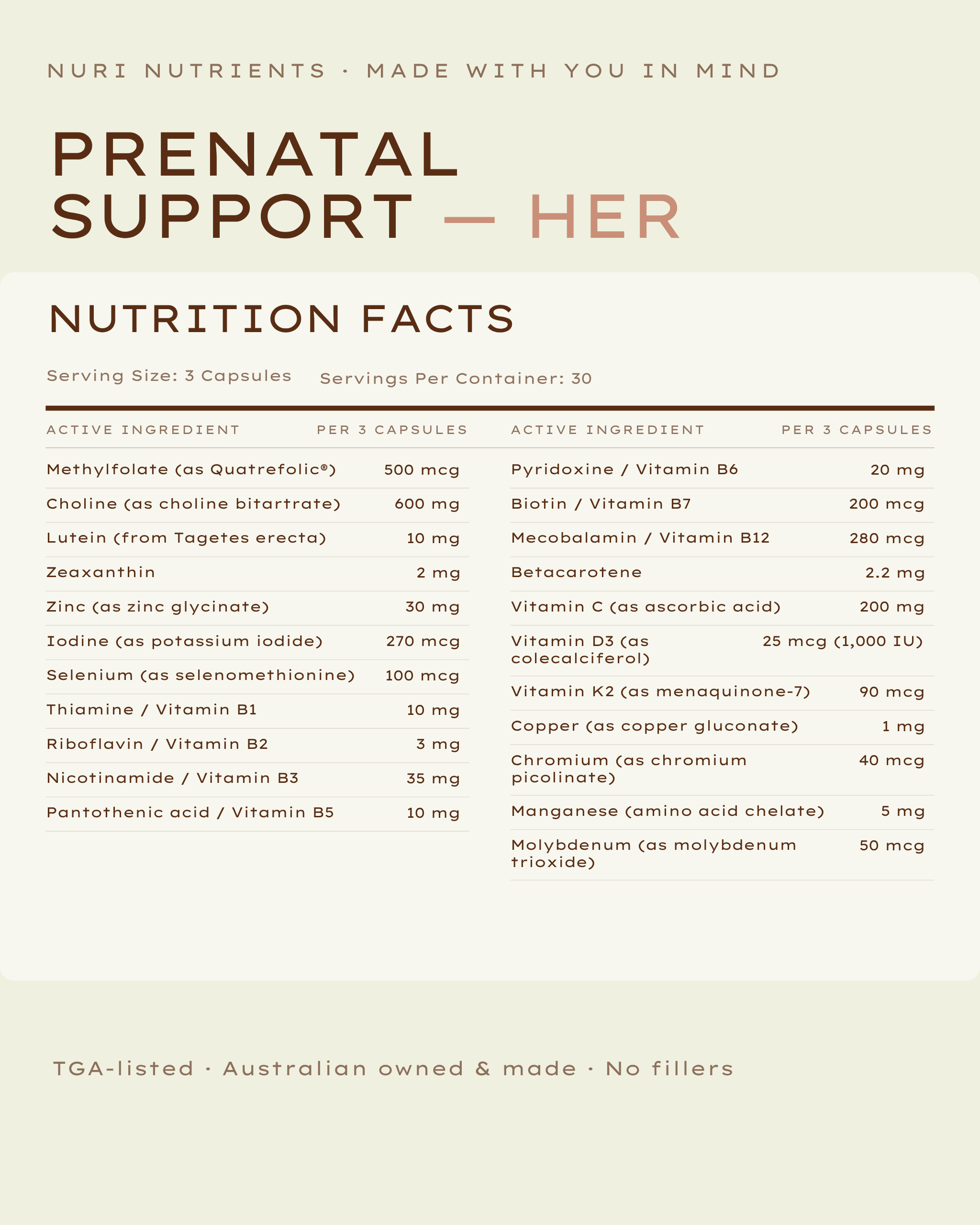 Prenatal Support [Her]